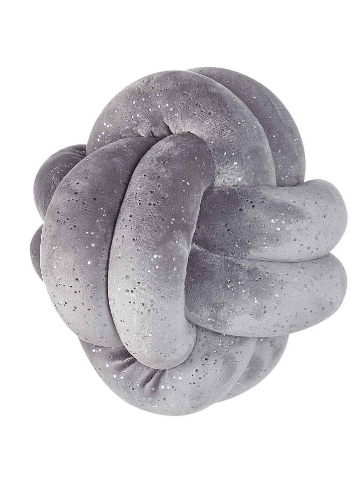 Dekokissen MALNI in Grau - (W) 20 x (H) 20 x (L) 20 cm