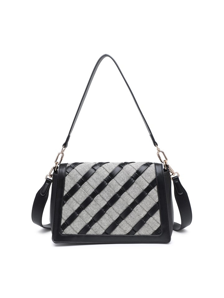 Schultertasche in NERO