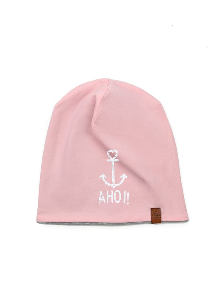 Wendemütze "Ahoi" in rose