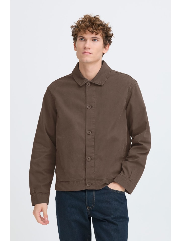 Hemdjacke CFBuchan in Braun