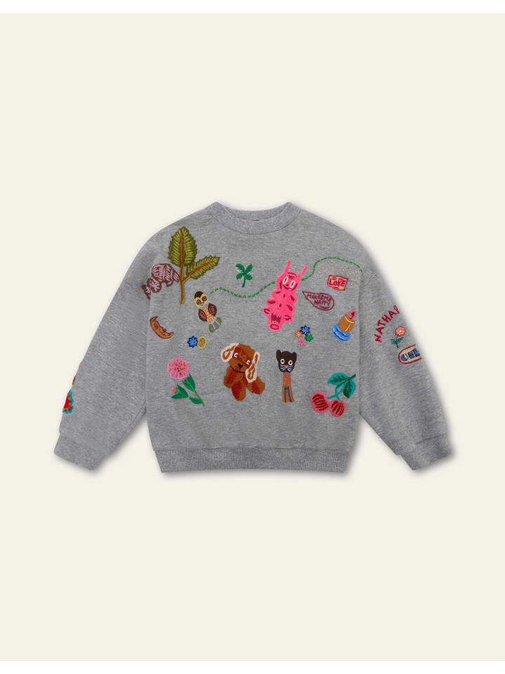 Hoki Sweater in Grau