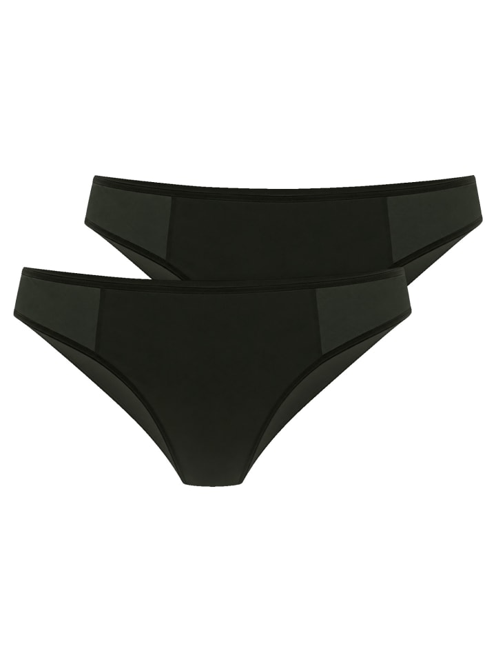 2er Pack String in schwarz