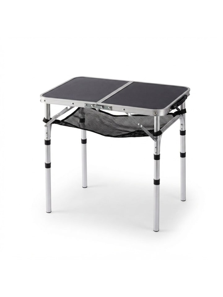 Campingtisch in Schwarz - (B)60 x (H)60 x (T)40 cm