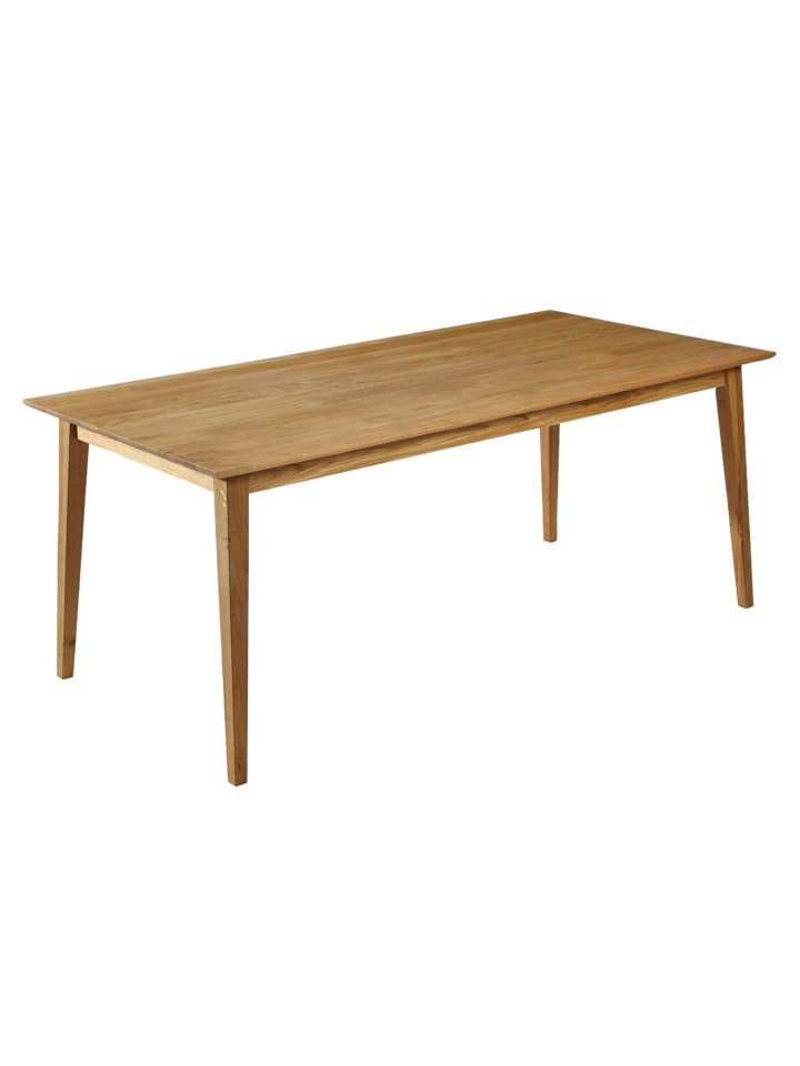 ESSTISCH Massiv Darice 160 x 90 x 75 Esszimmertisch Holz massiv Wildeiche geölt
