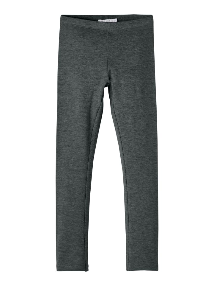 Sweatleggings NKFDAVINA in dark grey melange