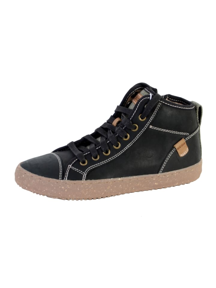 Kinder-High-Top-Sneaker J Alonisso B.G – WAX.LEA+CANV Schwarz