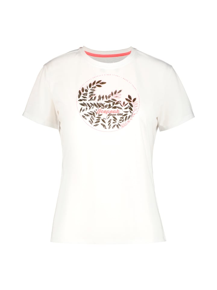 T-Shirt Belcher in Weiß