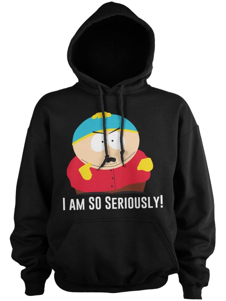 Hoodie "Eric Cartman I Am So Seriously Big Tall Hoodie" in Schwarz