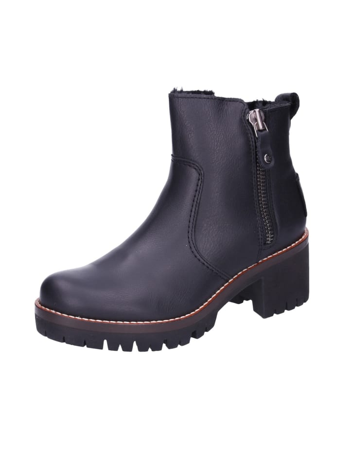Schnürschuh in schwarz