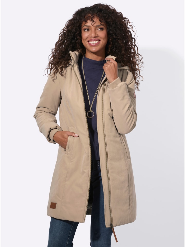 Outdoorjacke in beige