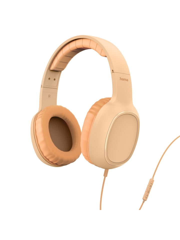 Kopfhörer Fun C, On-Ear USB-C Mikrofon, Orange