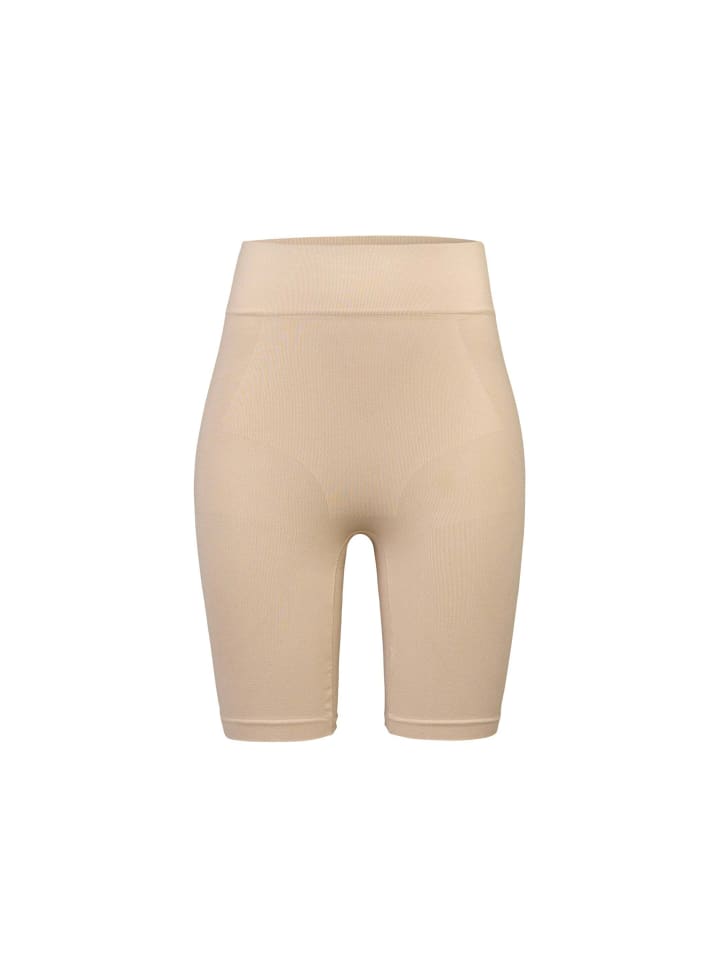 Shaping High Waisted Shorts Hellbeige 1 Stück