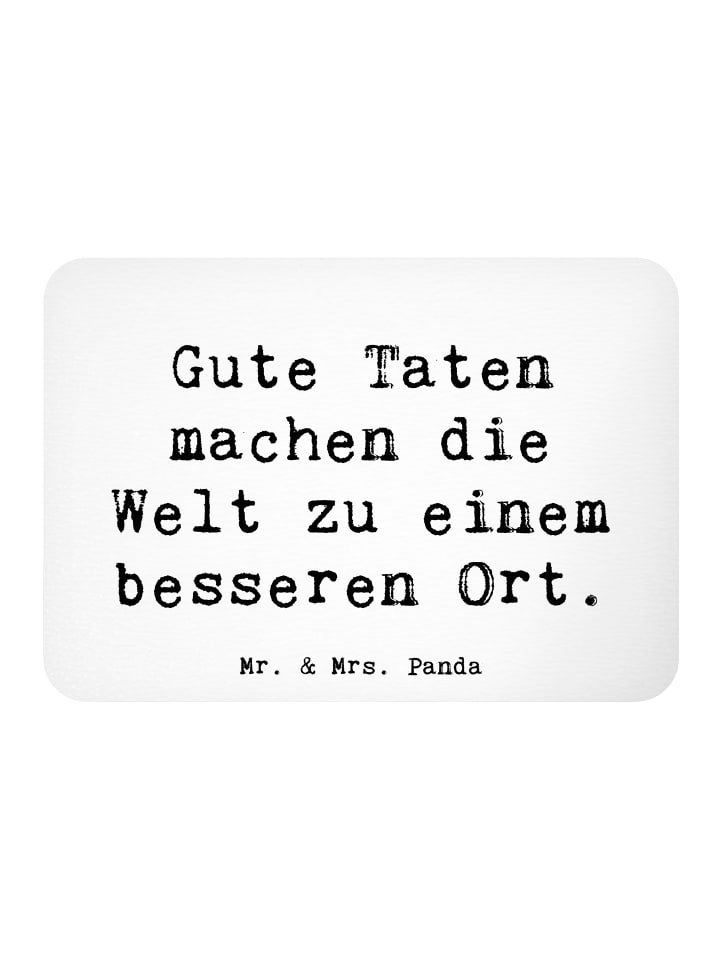 Kühlschrankmagnet Spruch Freundlichkeiten verbr... in Weiß