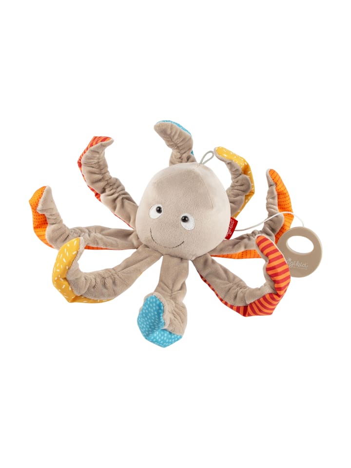 Spieluhr Oktopus - Melodie: Pirates of the caribbean 7 senses in grau