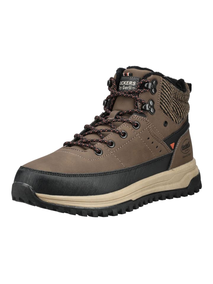 Stiefelette Braun