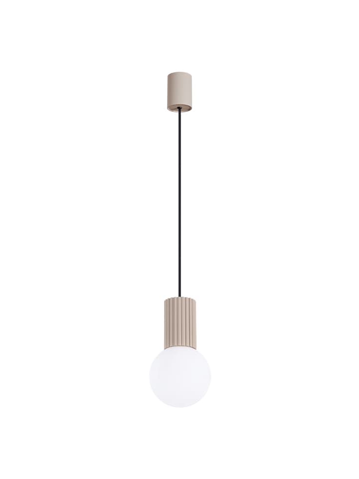 Pendelleuchte ORBITAL 1 taupe H 120 cm
