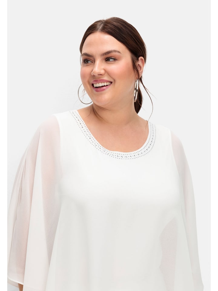 sheego Tunika in offwhite günstig kaufen | limango