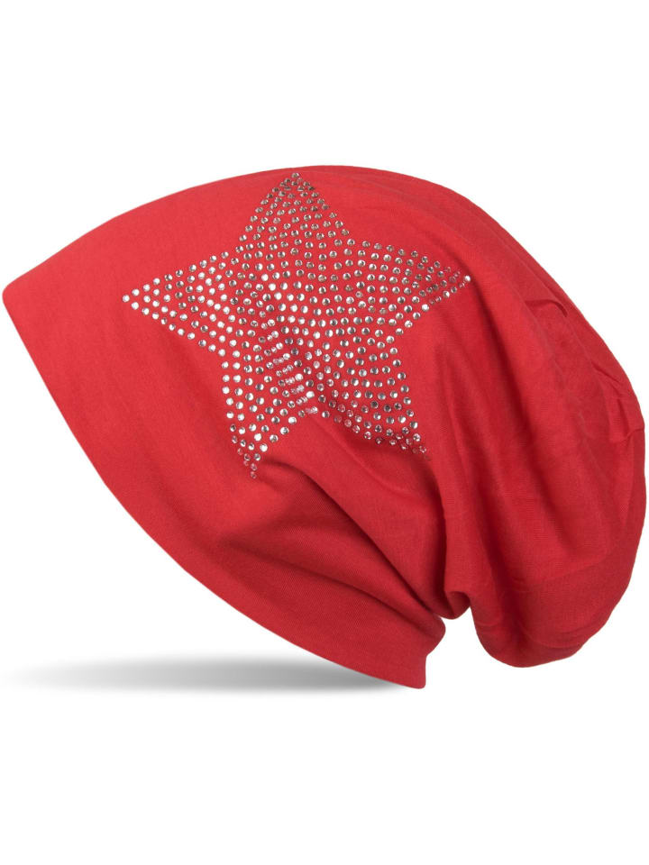 Beanie Mütze in Rot