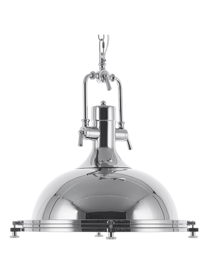 Pendelleuchten EBRON in Silber - (W) 38 x (H) 94 x (L) 38 cm