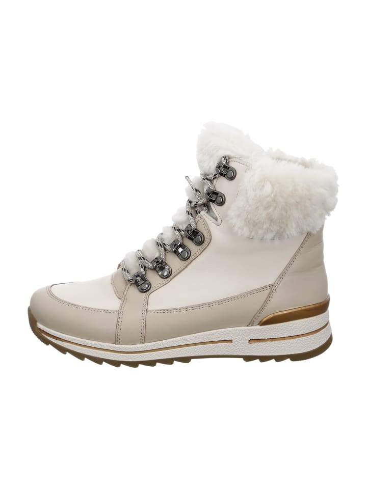 Komfort Stiefeletten in Beige
