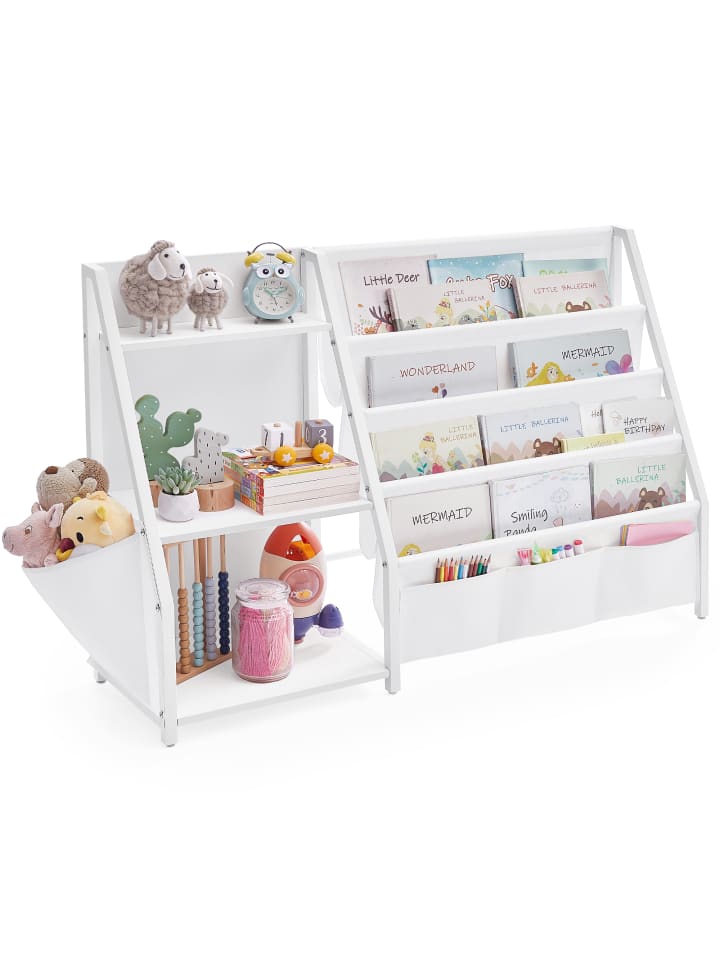 Kinderregal Teza in Weiß - (B)108.5 x (H)75 x (T)30 cm
