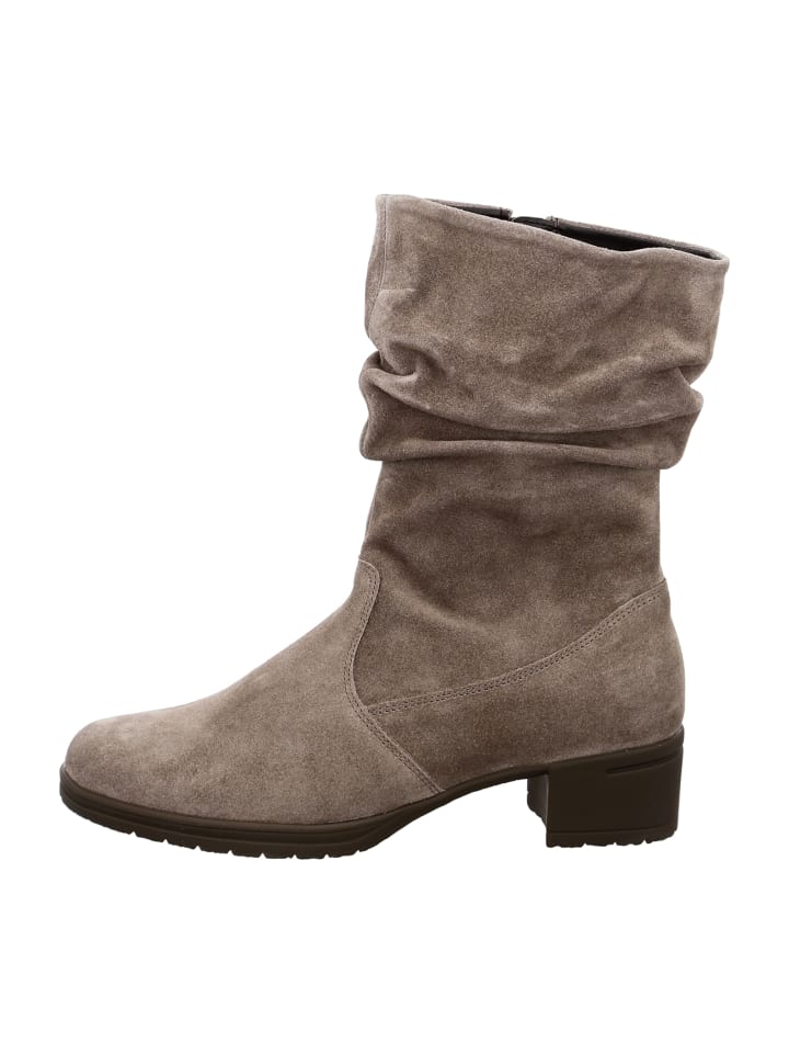 Komfort Stiefeletten in Beige