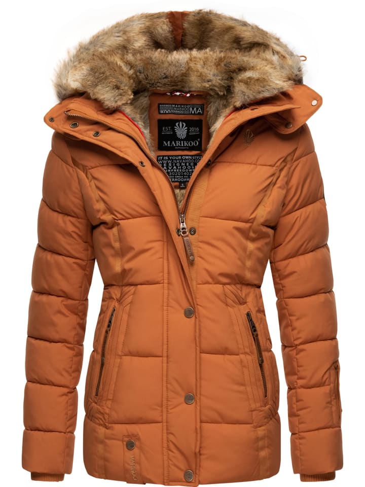 Winterjacke Nekoo in Rusty Cinnamon