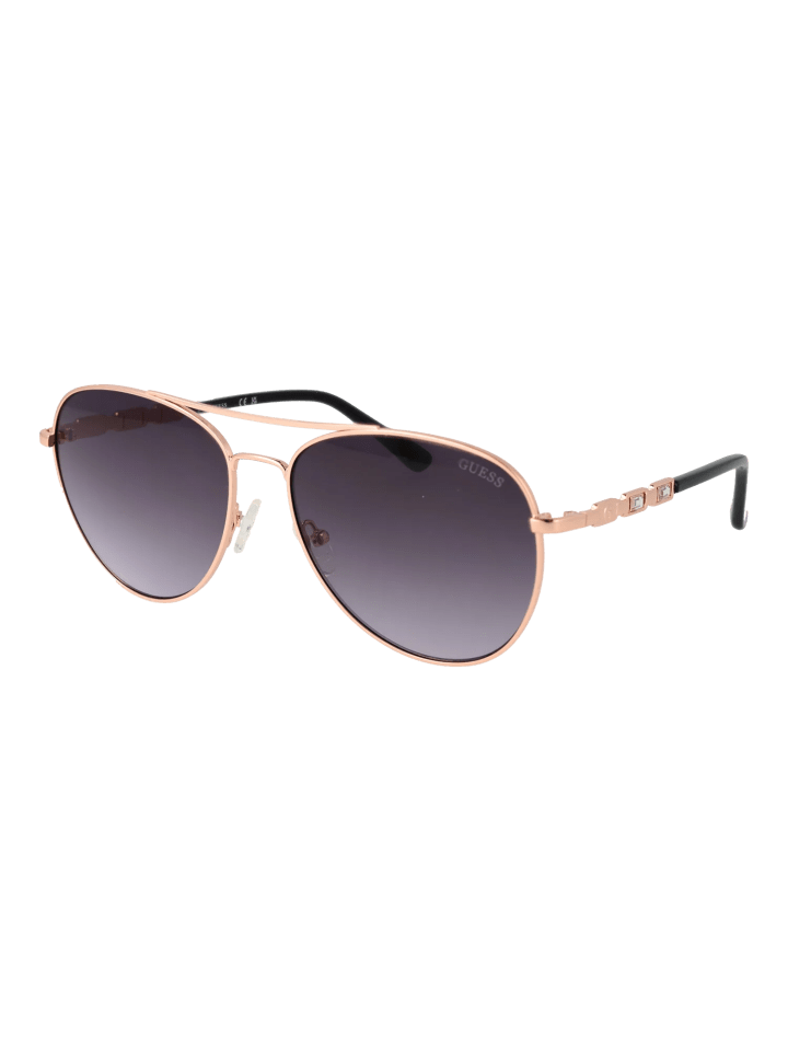 Damen Sonnenbrillen Aviator Roségold