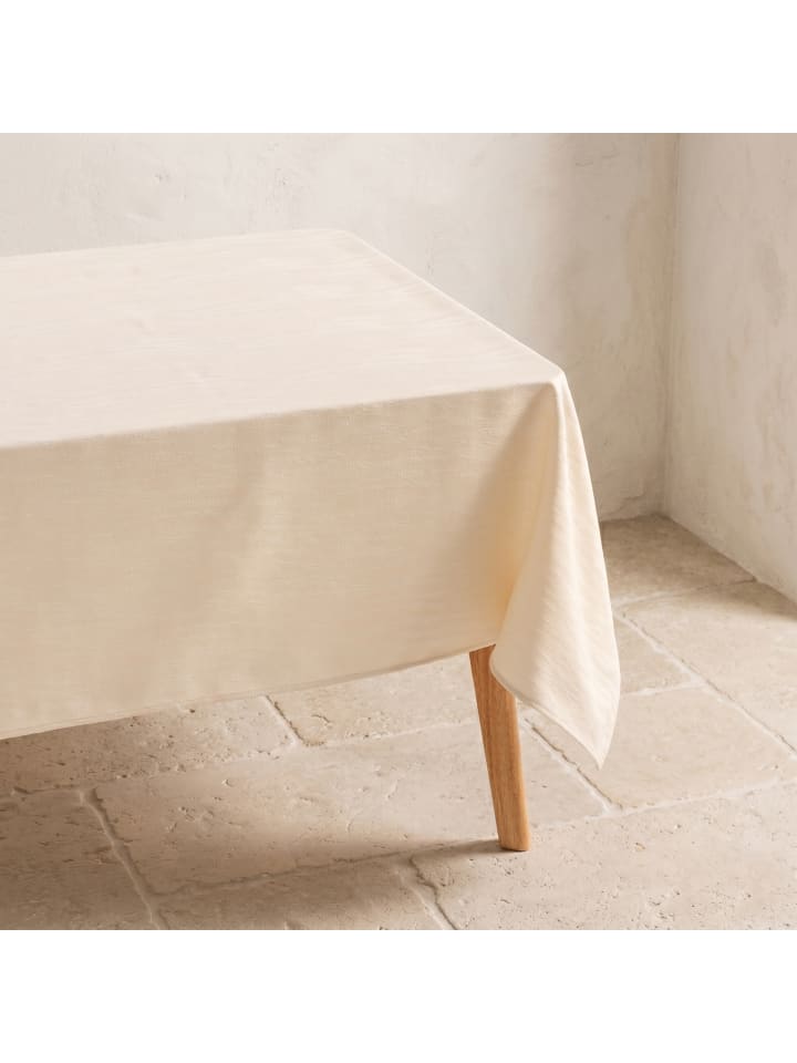 Tischdecke "Tarel" in Ecru