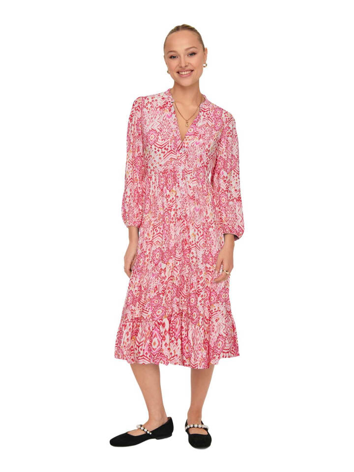 Kleid ONLMILANA 7/8 in Mehrfarbig