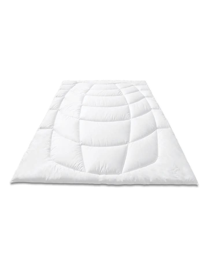 Naturfaserbettdecke Wildseiden Steppbett Leicht, 200x220 cm