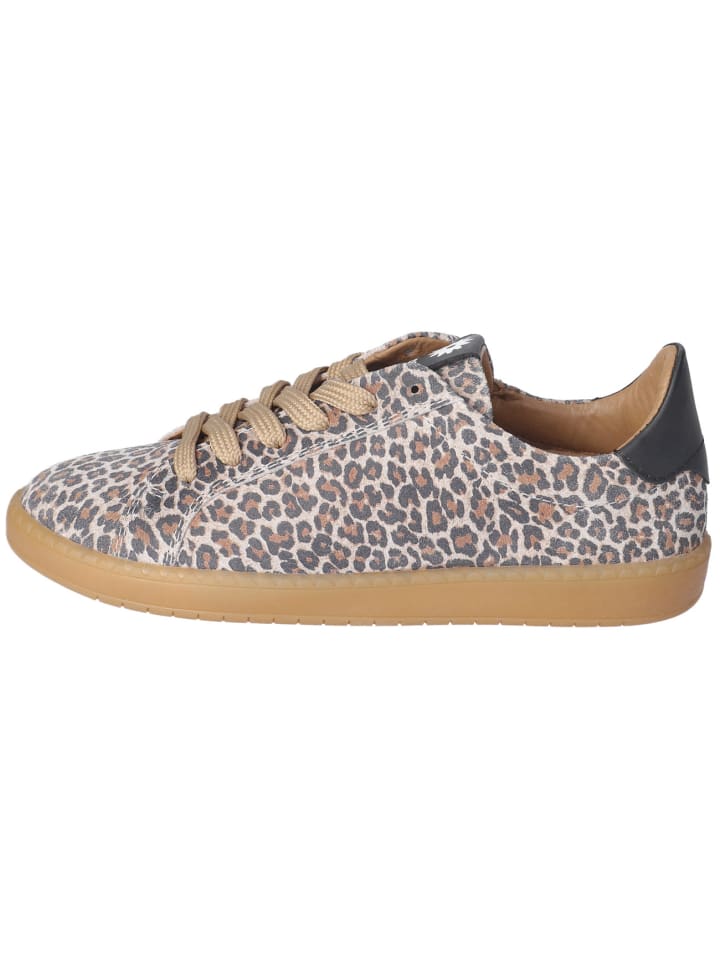 Schnürschuh in beige