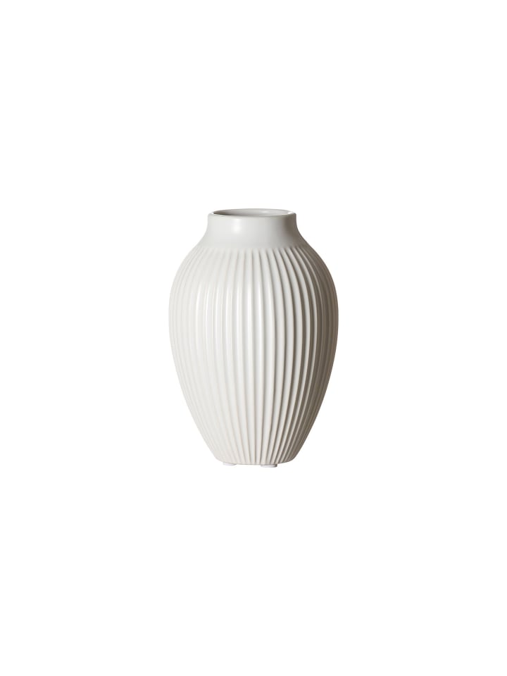 Vase Alsta in Weiß 15 cm
