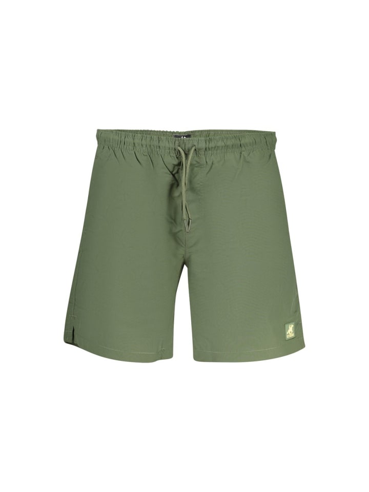 Grün Polyamid Herren Badeshorts