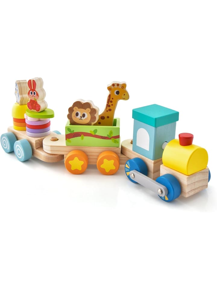 3 tlg. Set Eisenbahn in Bunt