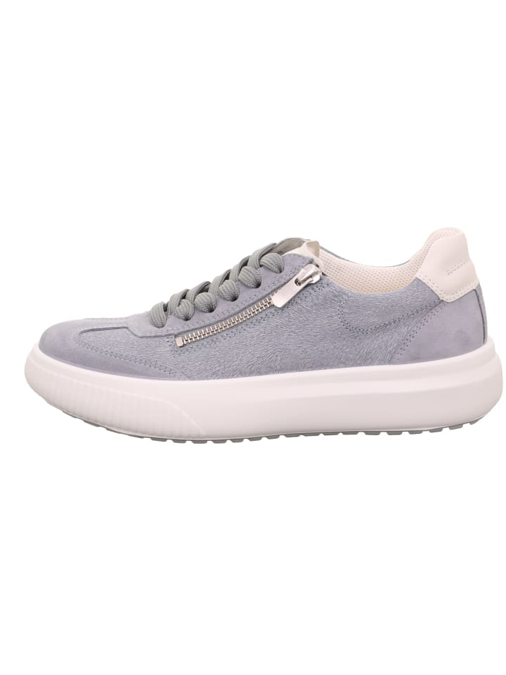 Schnürschuh in blau