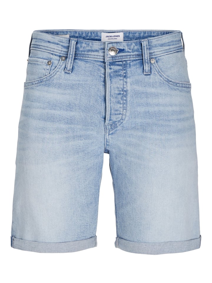 Jeans-Shorts in Blue Denim 4