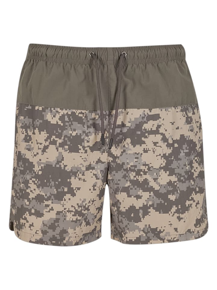Beachwear - Bottom in olive/at-digital
