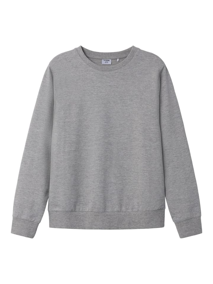 Sweatshirt in Grey Melange