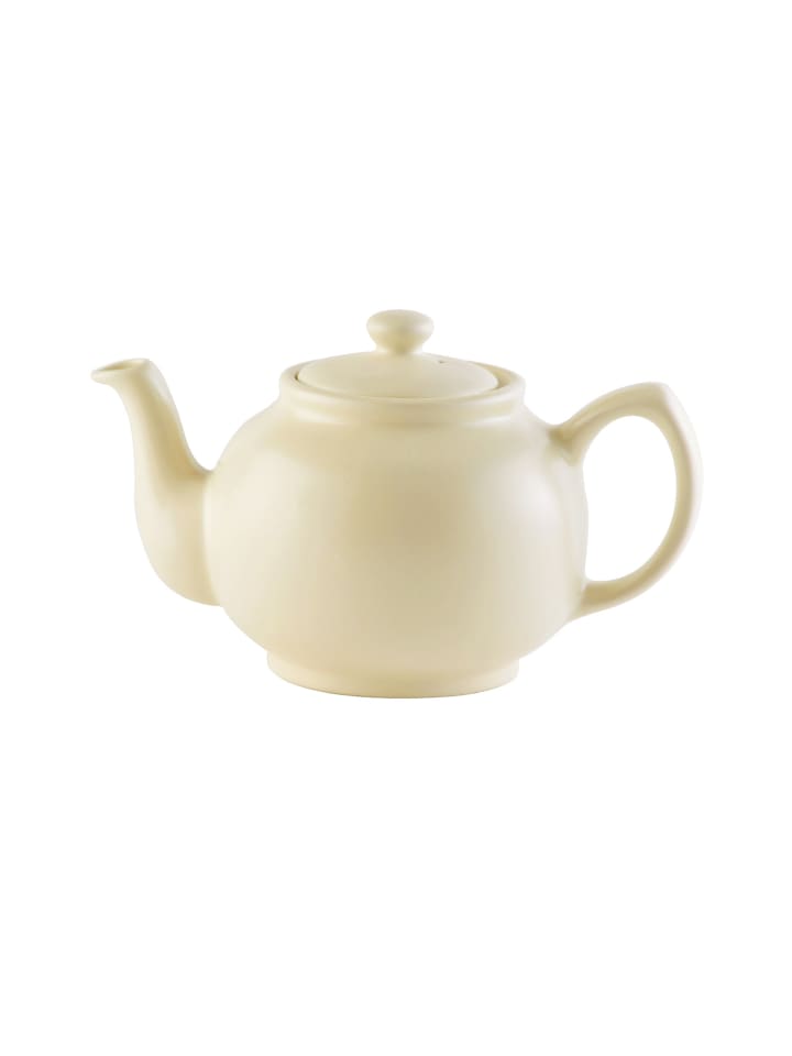 Teekanne matt in creme - 6 Tassen
