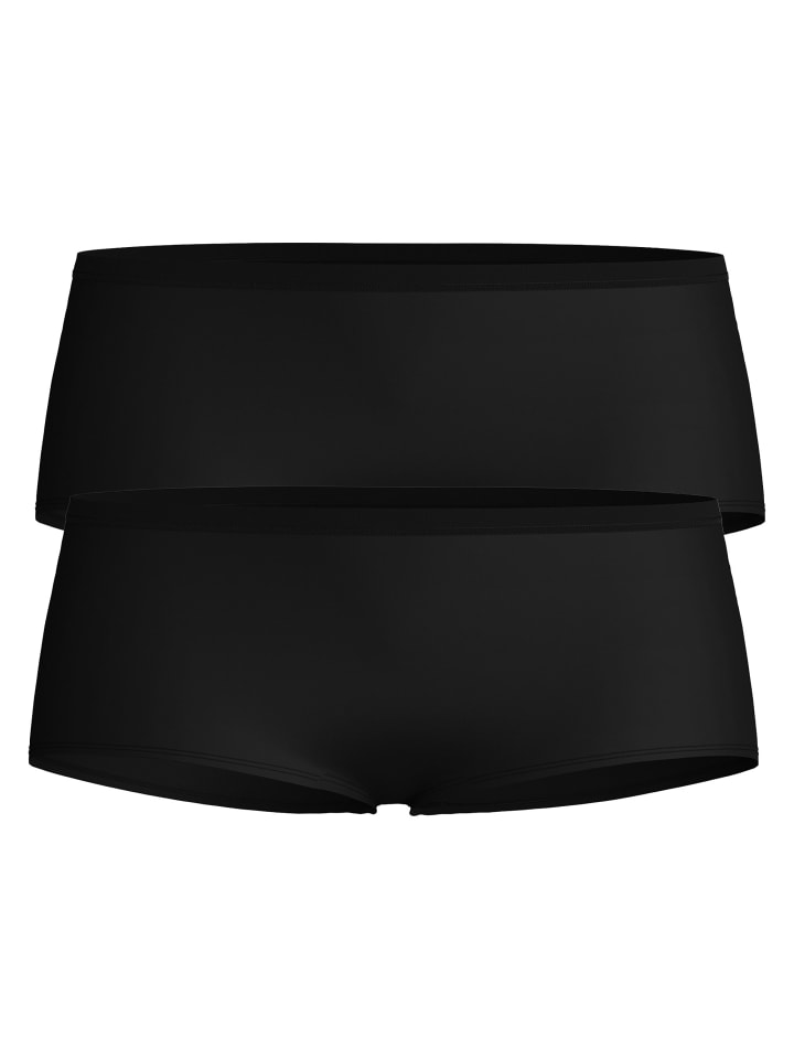 Slip 2er Pack in Schwarz