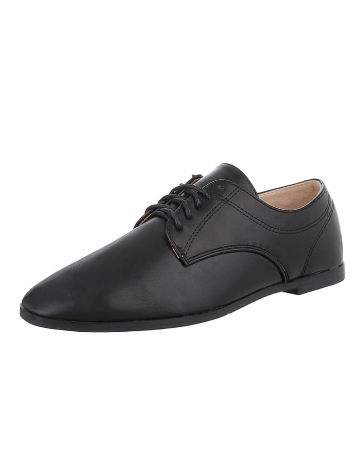 Halbschuh in Schwarz