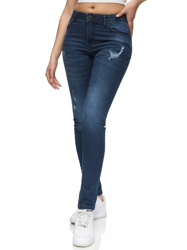 Skinny-Fit Jeans STELLA in Dunkelblau