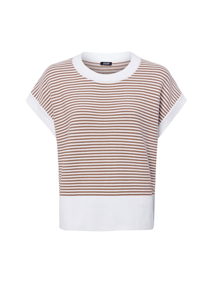 T-Shirt in schlamm weiß - 0001