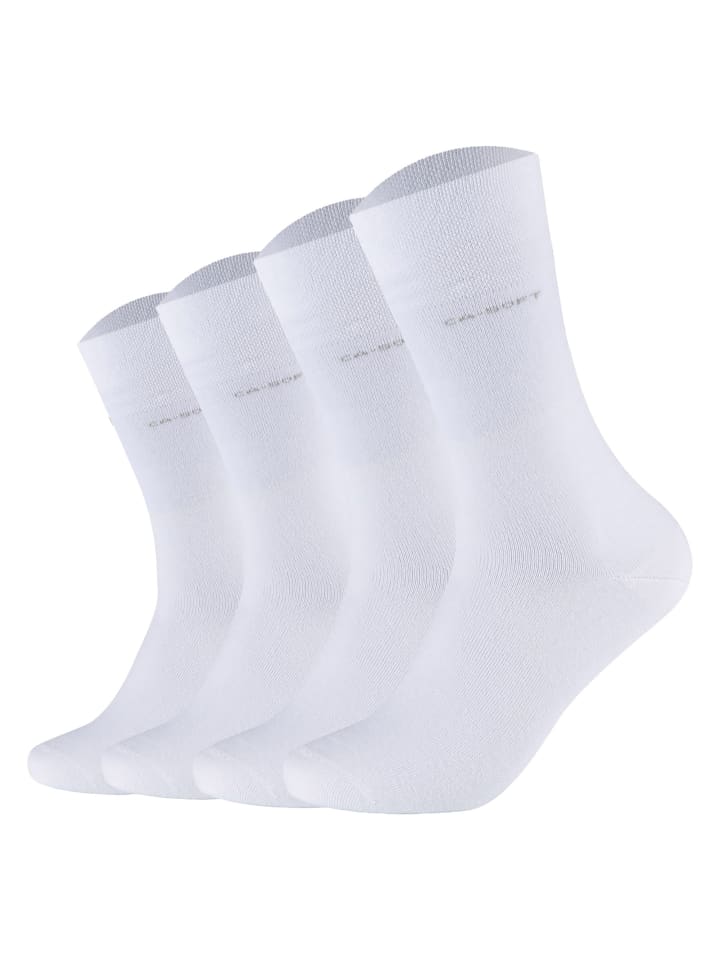Socken 4er Pack in Weiß