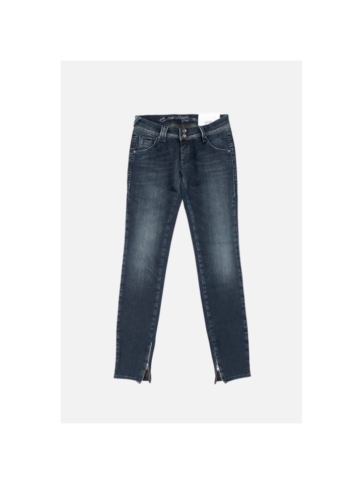 Blau Baumwolle Jeans Denim