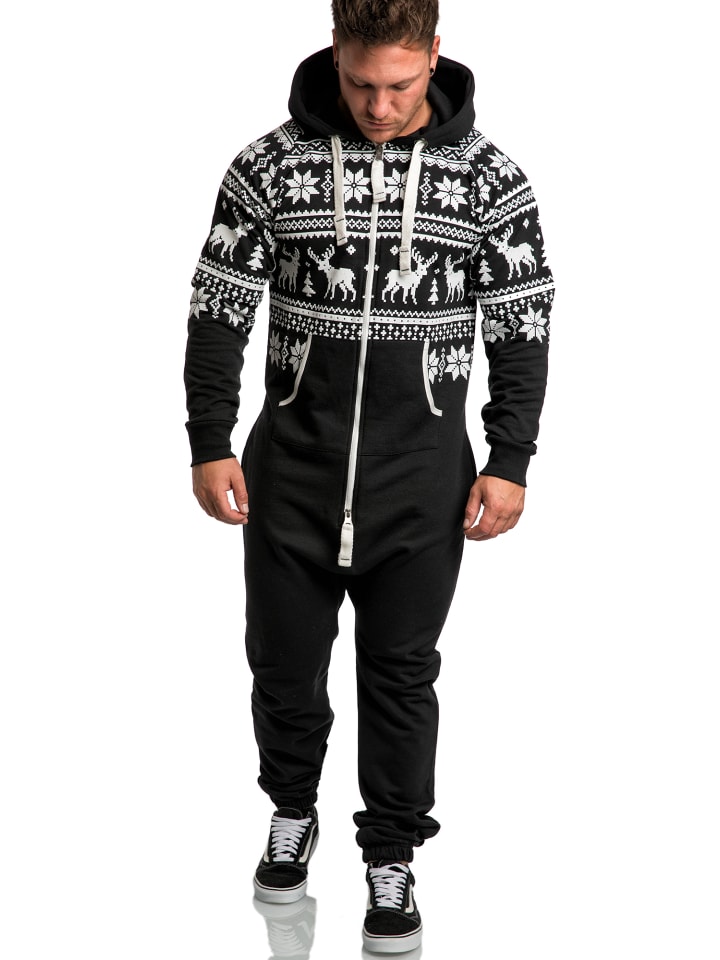 Jumpsuit NORFOLK in Schwarz