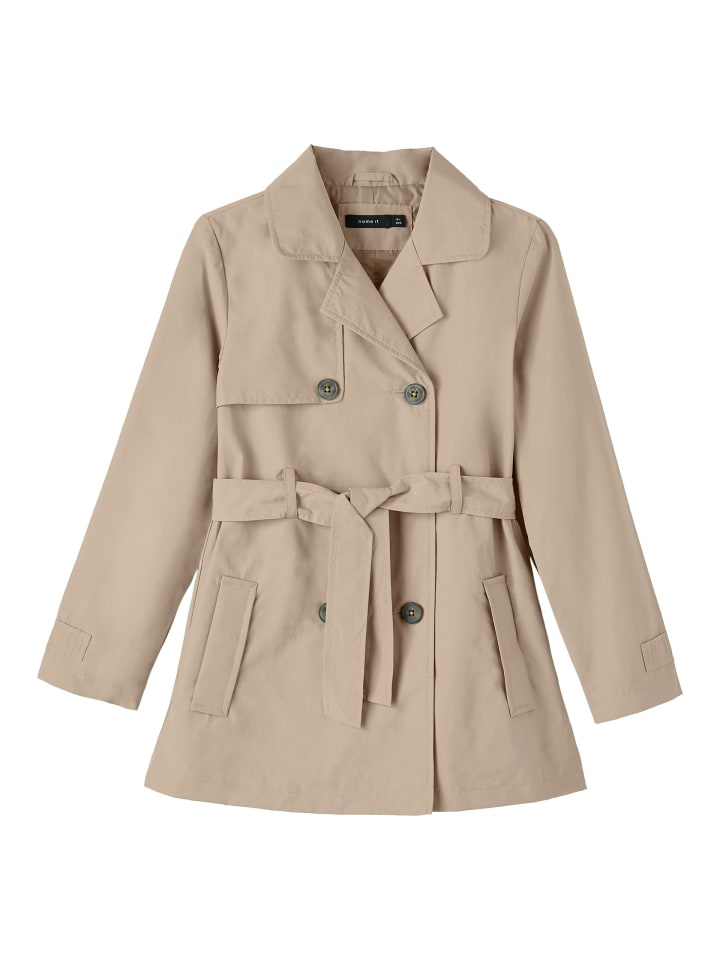 Trenchcoat NMFMADELIN in savannah tan