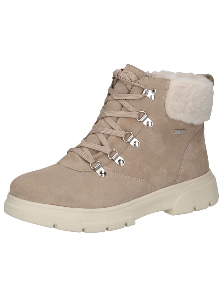 Stiefelette in SAND SUEDE