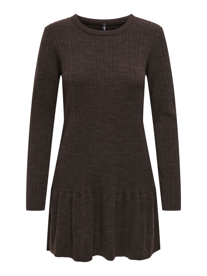 Strickkleid in Chocolate Martini